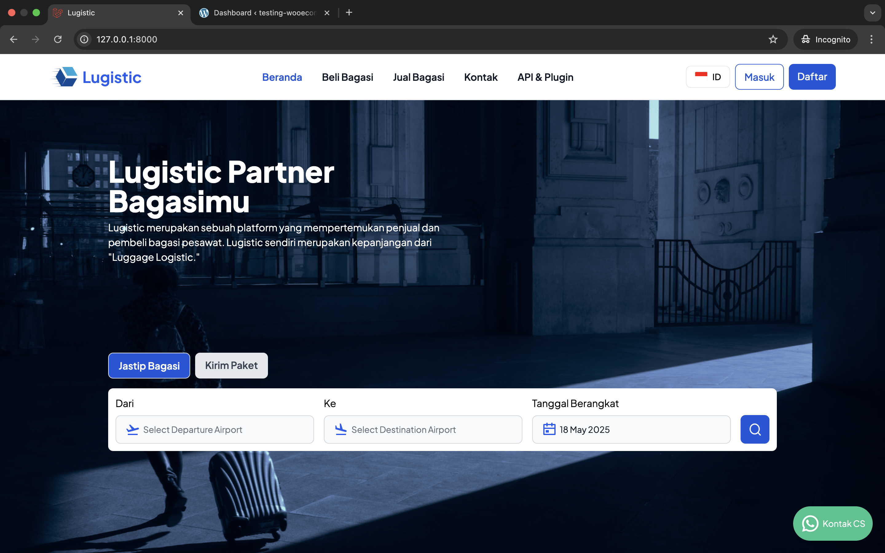 Dashboard WordPress